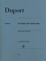 bokomslag Duport, Jean-Louis - 21 Etüden für Violoncello