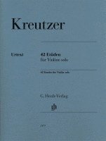 Norbert Gertsch - 42 Etüden für Violine solo, Häftad
