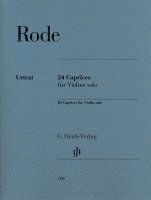 Norbert Gertsch - 24 Caprices für Violine solo, Häftad