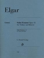 bokomslag Salut d'amour op. 12 für Violine und Klavier