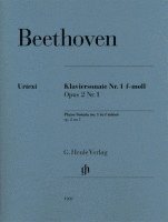 Klaviersonate Nr. 1 f-moll op. 2,1 1