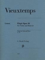 bokomslag Élégie op. 30 für Viola und Klavier