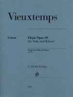 bokomslag Élégie op. 30 für Viola und Klavier