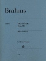 bokomslag Klavierstücke op. 119 für Klavier zu zwei Händen. Revidierte Ausgabe von HN 123