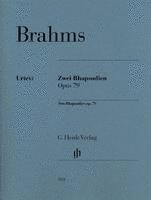 Johannes Brahms, Katrin Eich - Zwei Rhapsodien op. 79 für Klavier zu zwei Händen, Häftad