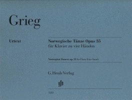Norwegische Tänze Opus 35 für Klavier zu vier Händen, Urtext 1
