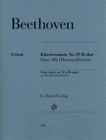 bokomslag Piano Sonata no. 29 B flat major op. 106 (Hammerklavier)