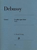 bokomslag Debussy, Claude - La plus que lente - Valse