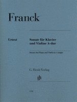 bokomslag Sonate für Klavier und Violine A-dur