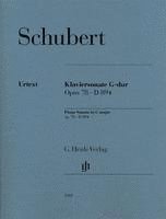 bokomslag Schubert, Franz - Klaviersonate G-dur op. 78 D 894