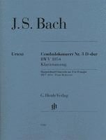 bokomslag Johann Sebastian Bach - Cembalokonzert Nr. 3 D-dur BWV 1054