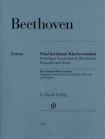 Ludwig van Beethoven, Norbert Gertsch, Murray Perahia - Fünf berühmte Klaviersonaten op. 13, op. 26, op. 27 Nr. 2, op. 28 und op. 31 Nr. 2, Häftad
