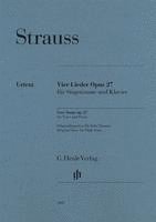 bokomslag Richard Strauss - Vier Lieder op. 27