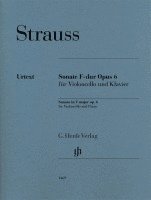 bokomslag Strauss, Richard - Violoncellosonate F-dur op. 6