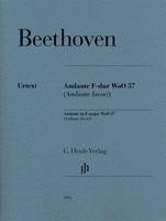 bokomslag Beethoven, Ludwig van - Andante F-dur WoO 57 (Andante favori)