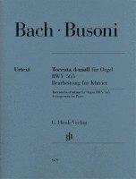 bokomslag Busoni, Ferruccio - Toccata d-moll für Orgel BWV 565 (Johann Sebastian Bach)