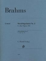 bokomslag Johannes Brahms - Streichquintett Nr. 2 G-dur op. 111