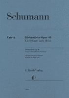bokomslag Schumann, Robert - Dichterliebe op. 48 (Tiefe Stimme)