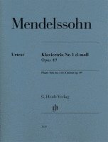 bokomslag Mendelssohn Bartholdy, Felix - Klaviertrio Nr. 1 d-moll op. 49