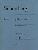 bokomslag Arnold Schönberg - Drei Klavierstücke op. 11