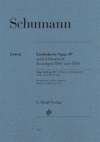 bokomslag Robert Schumann - Liederkreis op. 39, nach Eichendorff, Fassungen 1842 und 1850