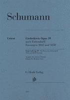 Robert Schumann - Liederkreis op. 39, nach Eichendorff, Fassungen 1842 und 1850 1