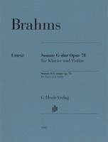 bokomslag Johannes Brahms - Violinsonate G-dur op. 78