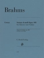 bokomslag Johannes Brahms - Violinsonate d-moll op. 108