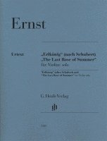 bokomslag Heinrich Wilhelm Ernst - "Erlkönig" (nach Schubert) und "The Last Rose of Summer" für Violine solo
