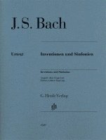 bokomslag Inventionen und Sinfonien für Klavier zu zwei Händen. Urtextausgabe ohne Fingersatz