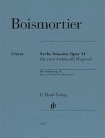 bokomslag Joseph Bodin de Boismortier - Sechs Sonaten op. 14 für zwei Violoncelli (Fagotte)