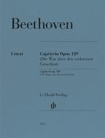 Ludwig van Beethoven - Alla Ingharese quasi un Capriccio G-dur op. 129 (Die Wut über den verlorenen Groschen) 1