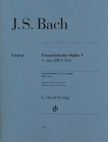 bokomslag Johann Sebastian Bach - Französische Suite V G-dur BWV 816