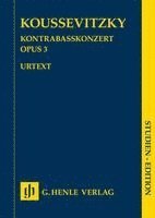 bokomslag Serge Koussevitzky - Kontrabasskonzert op. 3