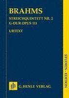 bokomslag Johannes Brahms - Streichquintett Nr. 2 G-dur op. 111