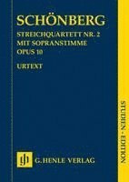 bokomslag Arnold Schönberg - Streichquartett Nr. 2 op. 10 mit Sopranstimme