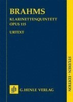 bokomslag Brahms, Johannes - Klarinettenquintett h-moll op. 115 für Klarinette (A), 2 Violinen, Viola und Violoncello