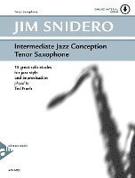 bokomslag Intermediate Jazz Conception Tenor Saxophone