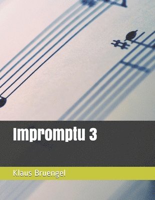 bokomslag Impromptu 3