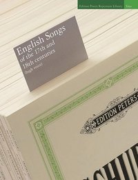 bokomslag English Songs of the 17th and 18th Centuries (High Voice): 26 Songs