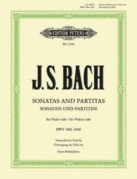 bokomslag Sonatas Partitas Bwv 10011006 Viola Solo