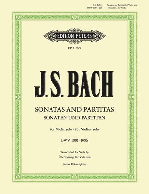 Sonatas Partitas Bwv 10011006 Viola Solo 1
