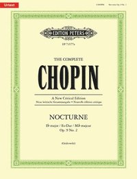 bokomslag Nocturne in E Flat Major, Op. 9 No. 2 (Comparative Edition): The Complete Chopin, Sheet