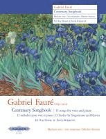 bokomslag Gabriel Fauré Centenary Songbook (Medium Voice)