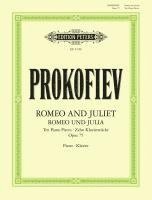 bokomslag Romeo and Juliet. Ten pieces for Piano (1937) für Klavier solo op. 75 -Romeo und Julia, zehn Klavierstücke-