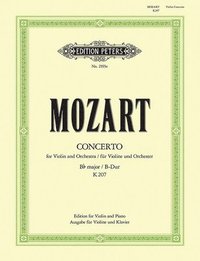 bokomslag Concerto No. 1 in B Flat K207 (Edition for Violin and Piano): Cadenzas by Hans Sitt