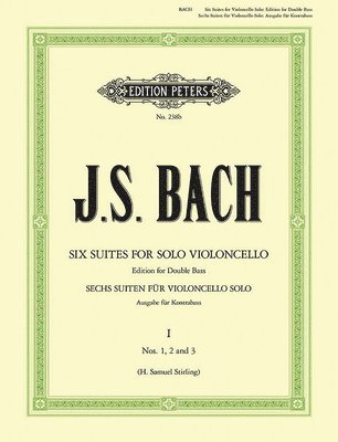 bokomslag Cello Suites (Transcribed for Double Bass Solo) -- Nos. 1-3