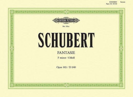 Fantasia in F Minor Op. 103 (D940) for Piano 1