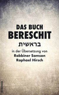 bokomslag Das Buch Bereschit