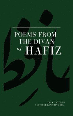 bokomslag Poems from the Divan of Hafiz